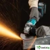MAKITA GA 041 GZ SOLO - ПРОФЕСИОНАЛЕН АКУМУЛАТОРЕН БЕЗЧЕТКОВ ЪГЛОШЛАЙФ С ЕЛЕКТРИЧЕСКА СПИРАЧКА НА МОТОРА И РЕГУЛИРАНЕ НА ОБОРОТИТЕ